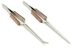 BIG HORN 19222 2pc Fiber Grip Tweezer Set
