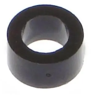 MIDWEST FASTENER 72887 Round Spacer, Nylon, 5 mm Overall Lg, 6.3 mm Inside Dia,