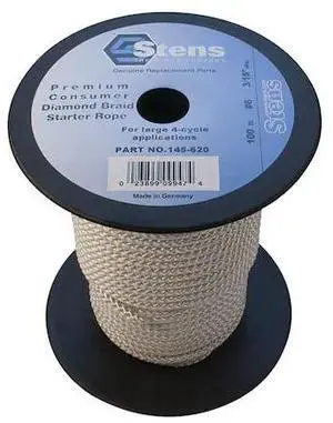 STENS 145-620 Braid Starter Rope 145-620 For #6 Diamond