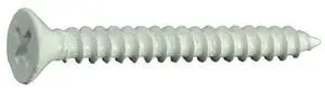 MIDWEST FASTENER 36252 Sheet Metal Screw, #8 x 1-1/2 in, Painted Steel Flat
