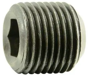 MIDWEST FASTENER 60876 5/8"-18 x 5/8" Steel Fine Thread Hex Socket Headless Set