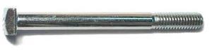 MIDWEST FASTENER 71728 Square Head Bolt, Steel, Grade 2, Zinc Plated, 3/8"-16