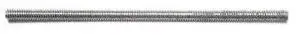 MIDWEST FASTENER 34302 Fully Threaded Rod, 1/4"-20, 4 PK