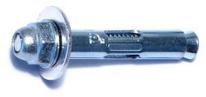 MIDWEST FASTENER 04150 Sleeve Anchor, 1/4" Dia., 1-3/8" L, Steel Zinc Plated,