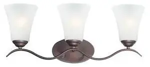 MAXIM 12083FTOI Vital 3-Light 23.5" Wide Oil Rubbed Bronze Vanity Light