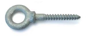 MIDWEST FASTENER 54605 Eye Bolt 3/8", Steel, Hot Dipped Galvanized, 2 PK