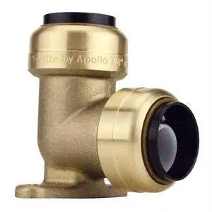 APOLLO FSBDEE34P 3/4 in. Brass Push-to-Connect 90-Degree Drop Ear Elbow