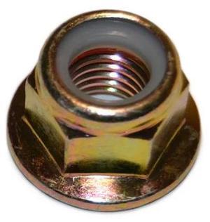 MIDWEST FASTENER 31646 Nylon Insert Lock Nut, M14-2.00, Steel, Class 8, Yellow