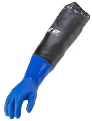 212 PERFORMANCE 7015396 Heat and Liquid Resistant Protective Gloves in Blue and