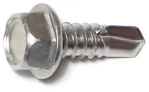 MIDWEST FASTENER 65175 Self-Drilling Screw, #14 x 3/4 in, Stainless Steel