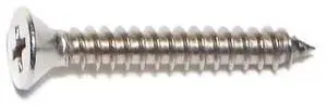 MIDWEST FASTENER 05176 Sheet Metal Screw, #10 x 1-1/4 in, 18-8 Stainless Steel