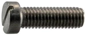 MIDWEST FASTENER 930623 #8-40 x 1/2 in Fillister Machine Screw, Plain Stainless