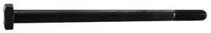MIDWEST FASTENER 930801 Class 10.9, M10-1.25 Hex Head Cap Screw, Plain Steel,
