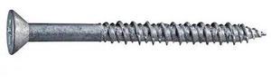 MIDWEST FASTENER 54564 Masonry Screw, 1/4" Dia., Flat, 2 3/4 in L, 410