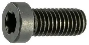 MIDWEST FASTENER 32967 #8-40 x 3/8 in Torx Fillister Machine Screw, Black Oxide