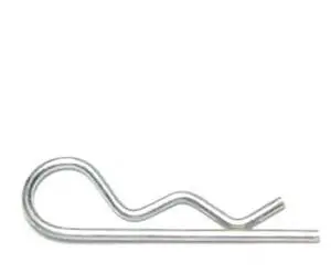 MIDWEST FASTENER 70645 .062" x 1-9/16" Zinc Plated Steel Hair Pin Clips 40PK