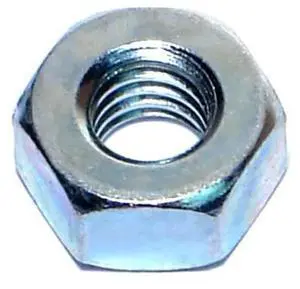 MIDWEST FASTENER 03706 Heavy Hex Nut, 5/16"-18, Steel, Grade 2, Zinc Plated,