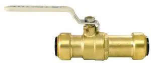 APOLLO FSBBV34SL 3/4 in. Brass Push-to-Connect Slip Ball Valve