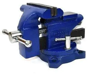 BIG HORN 19320 Heavy-Duty Industrial 4-1/2- Inch Workshop Bench Vise Tool with
