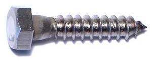 MIDWEST FASTENER 50635 Lag Screw, 5/16 in, 1-1/2 in, Stainless Steel, Hex Hex