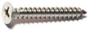 MIDWEST FASTENER 05167 Sheet Metal Screw, #8 x 1-1/4 in, 18-8 Stainless Steel