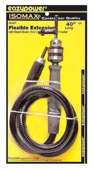 EAZYPOWER 30167 Flex Drill Extension,40",1/4" Chuck/Key