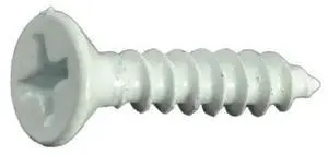 MIDWEST FASTENER 36247 Sheet Metal Screw, #8 x 3/4 in, Painted Steel Flat Head