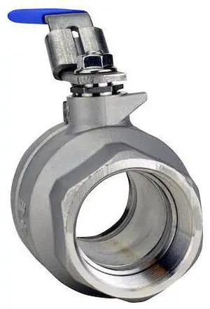 APOLLO 96F10827 2 in. Stainless Steel FNPT x FNPT Full-Port Ball Valve with