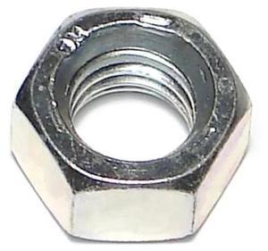 MIDWEST FASTENER 06818 Hex Nut, 1/2"-13, Steel, Grade 5, Zinc Plated, 50 PK