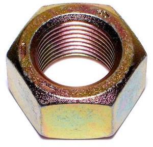 MIDWEST FASTENER 63071 Hex Nut, 7/8"-14, Steel, Grade 8, Zinc Yellow, 3 PK