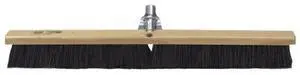 KRAFT TOOL CC184-01 Wood Concrete Floor Broom Head,24