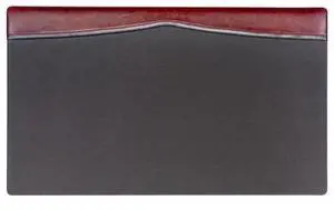 DACASSO PR-7021 Burgundy Leather 34" X 20" Top-Rail Desk Pad