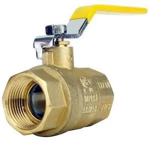 TMG 94A10501TMG 1 in. Brass FNPT x FNPT Full-Port Ball Valve