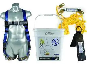 SAFE KEEPER RTSB(50)G-SK 50 ft. Vertical Life Line Roof Top Safety Bucket