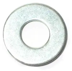 MIDWEST FASTENER 08477 Flat Washer, For Screw Size 3/8" ,Steel Plain Finish,