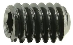 MIDWEST FASTENER 60992 1/4"-20 x 3/8" Steel Coarse Thread Hex Socket Headless