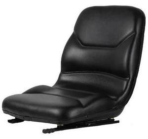 BAILEY 690450 Replacement Seat: Contoured High Back Steel Seat w/Slides - Black