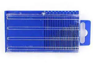 BIG HORN 19200 20 piece Tiny Small Drill Bits No 61-80, Numbered Sizes High