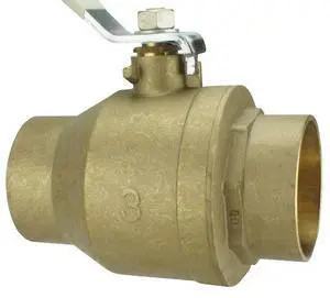 TMG 94ALF20001TMG 3 in. Lead Free Brass SWT x SWT Ball Valve