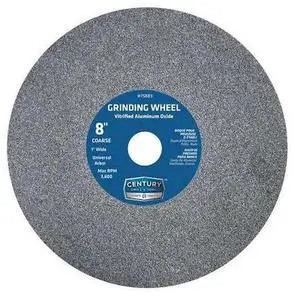 CENTURY DRILL & TOOL 75883 Coarse Grinding Wheel,8 x 1 in.