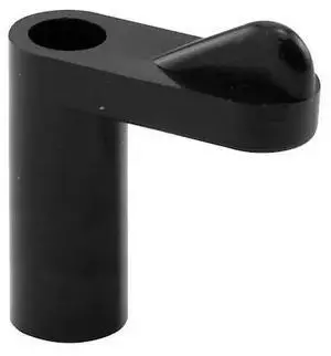 PRIME-LINE PL 16544 1-3 in. Offset Plastic Screen Clip, Black, PK25