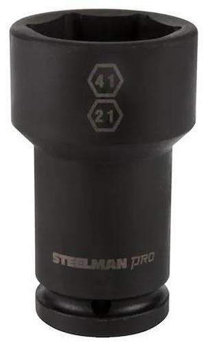 STEELMAN 79330 3/4" Drive Budd Wheel 41mm 6-Point Hex and 21mm 4-Point Square