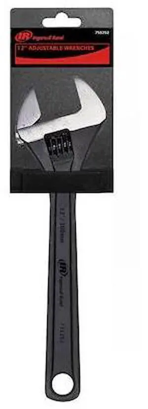 INGERSOLL-RAND 755252 12" Wide Jaw Adjustable Wrench (IR)