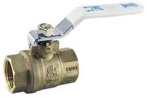 TMG 94ALF10401TMG 3/4 in. Lead Free Brass FNPT x FNPT Full-Port Ball Valve
