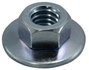 MIDWEST FASTENER 09650 Free Spinning Washer Lock Nut, 5/16"-18, Steel, Zinc