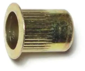 MIDWEST FASTENER 69327 Blind Nut Insert, 3/8"-16 Thrd Sz, Steel, 6 PK