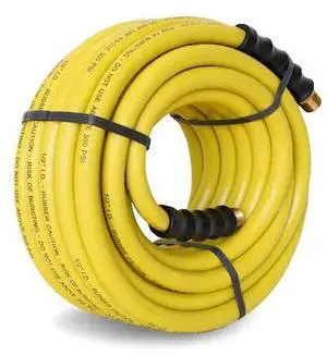 STEELMAN 96846-IND 50-Foot Long Yellow Rubber 1/2" ID Hose
