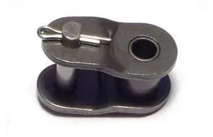 MIDWEST FASTENER 75865 No. 50 Roller Chain Offset Link 4PK