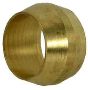 MIDWEST FASTENER 35704 5/16" Brass Compression Sleeves 15PK
