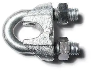 MIDWEST FASTENER 52193 3/8" Wire Rope Clips 40PK